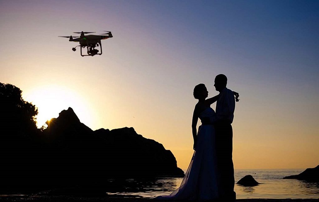 dron para tu boda