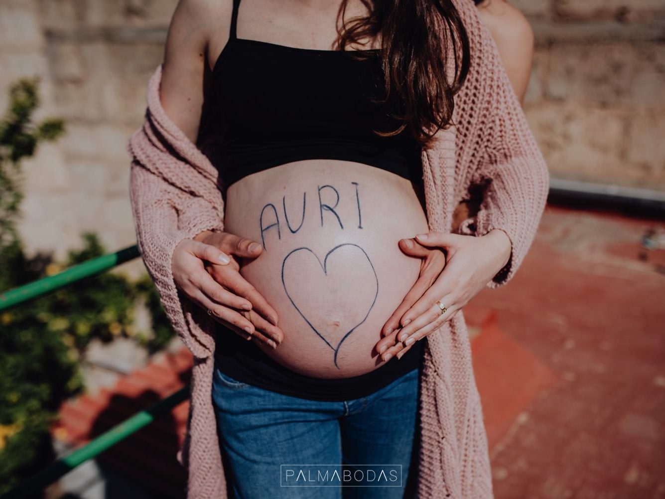 Sesion fotografica a embarazada en Palma de Mallorca